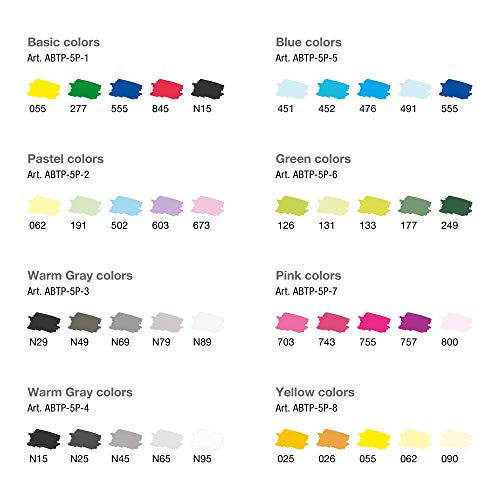 tombow-abt-pro-alkoholmarker-pastel-colors-pinsel-keilspitze image 7