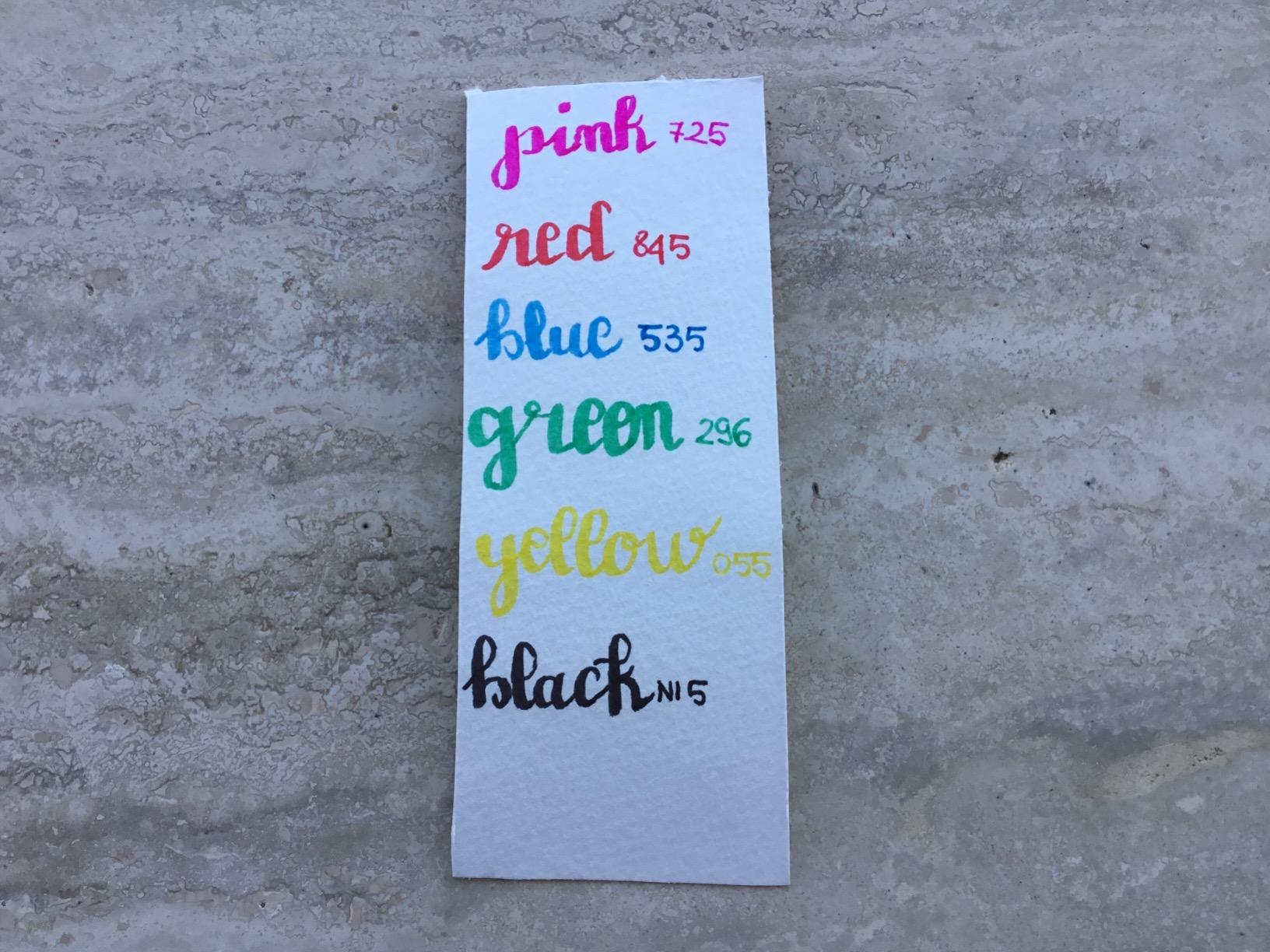 Wunderschöne Primärfarben