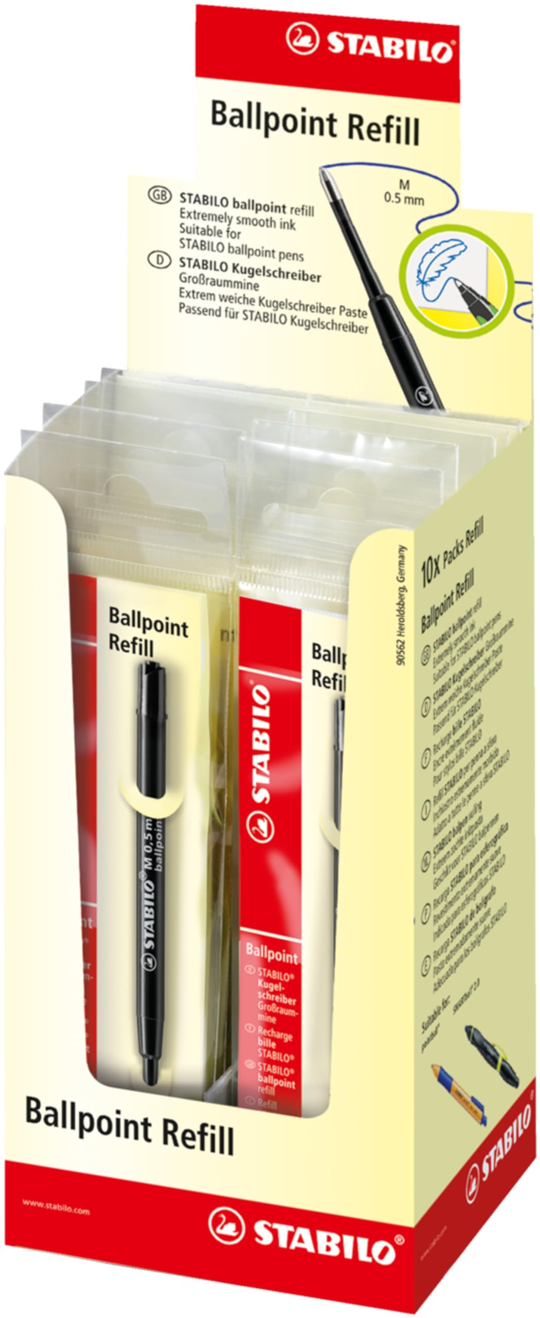stabilo-pointball-kugelschreiber-gro-raummine-blau-0-5-mm-dokumentenecht image 6