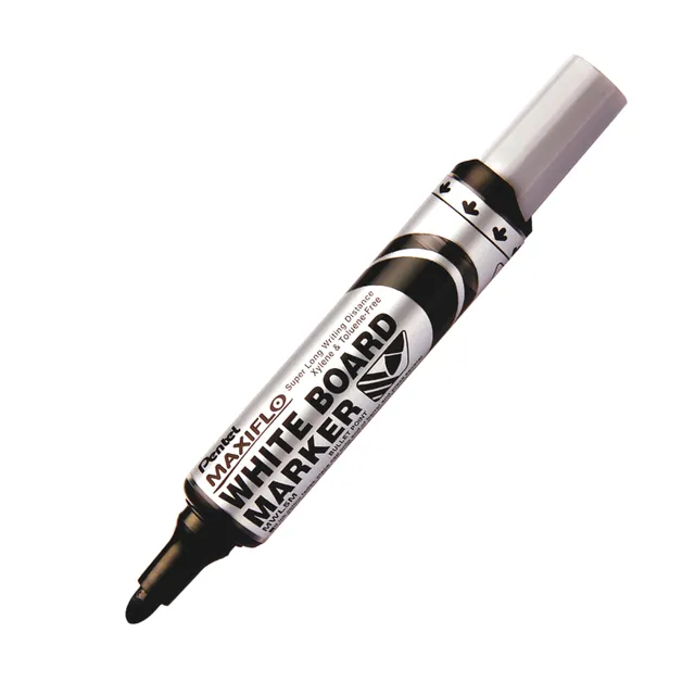 pentel-maxiflo-mwl5m-ao-whiteboard-marker-rundspitze-2-5-mm-schwarz image 1