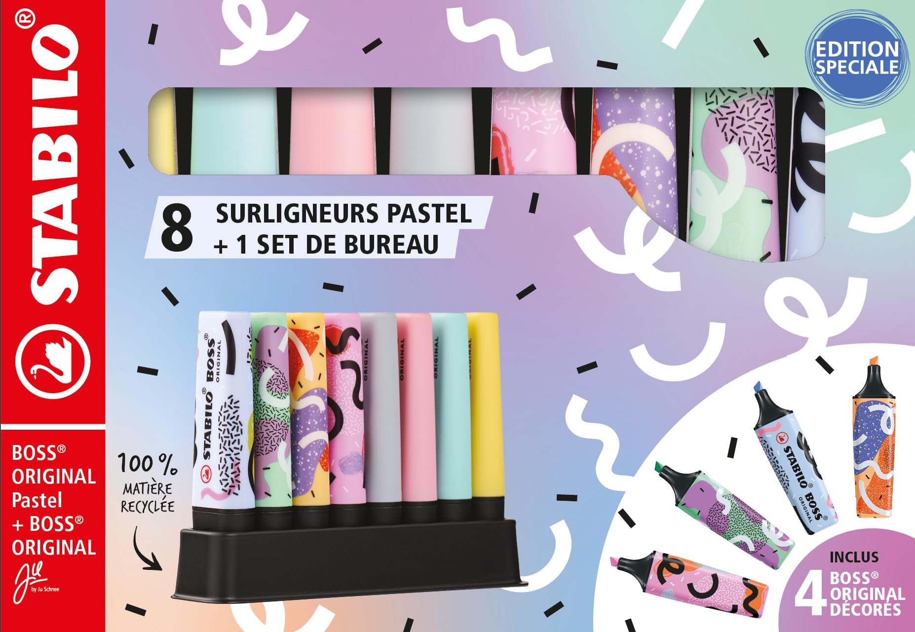 stabilo-boss-original-pastel-by-ju-schnee-textmarker-8er-tischset image 2