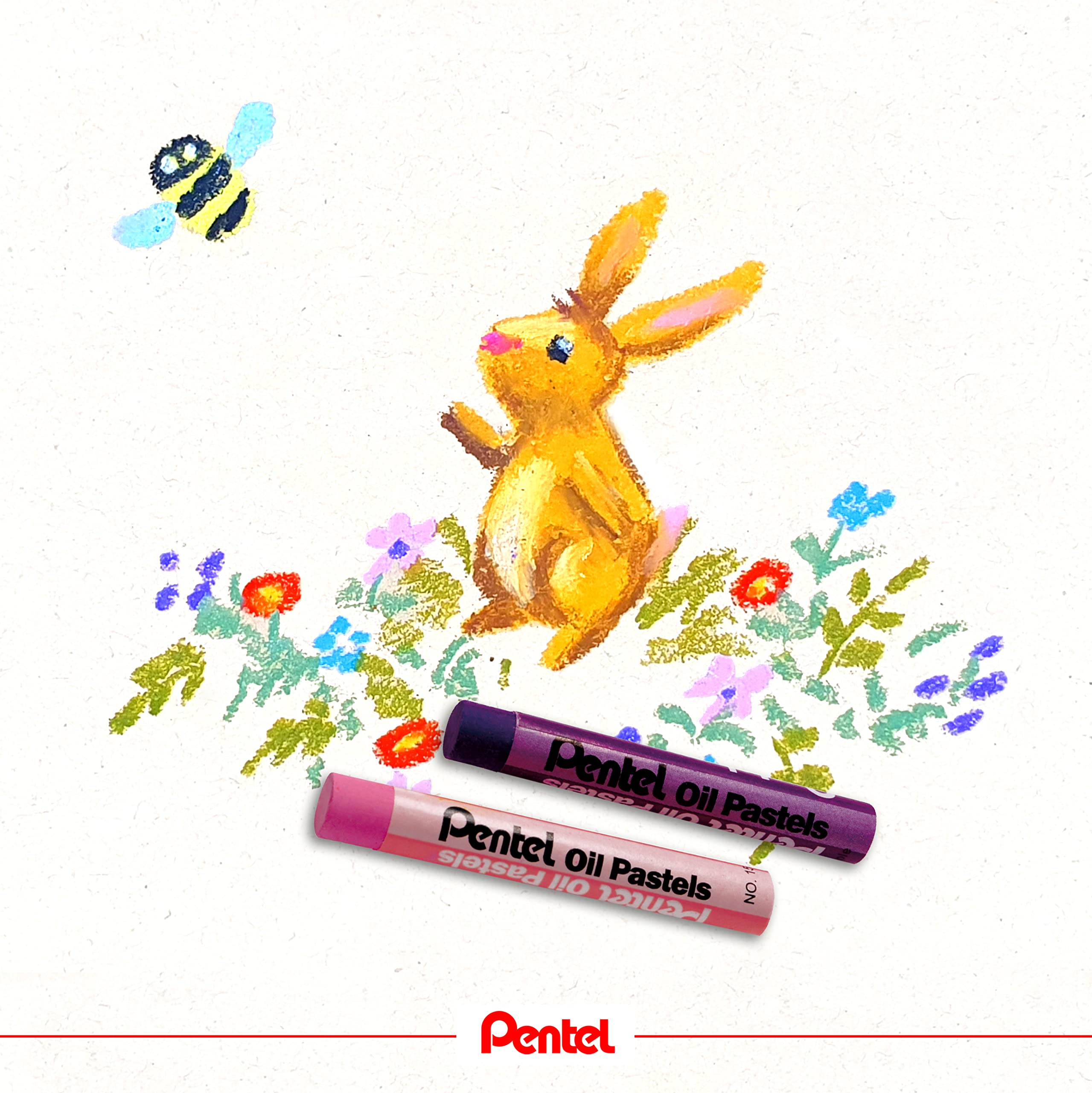 pentel-phn-50u-lpastellkreide-50er-set-49-farben image 6