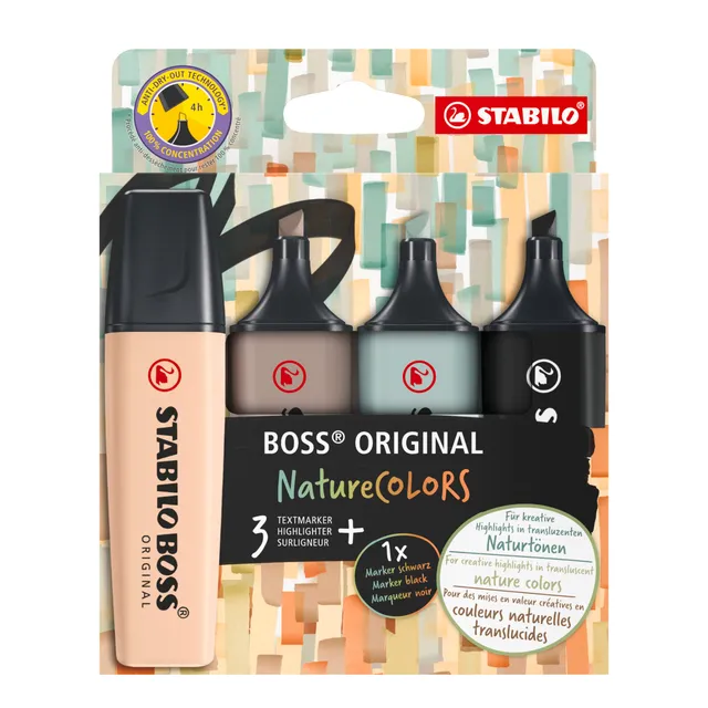 stabilo-boss-original-naturecolors-textmarker-erdt-ne image 1