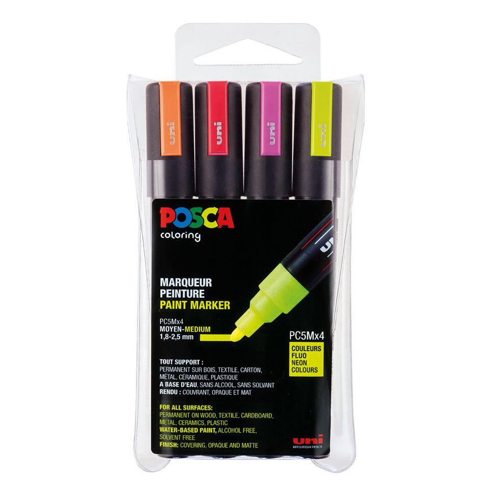 uni-ball-posca-pc-5m-acryl-farbmarker-mittelfein image 6
