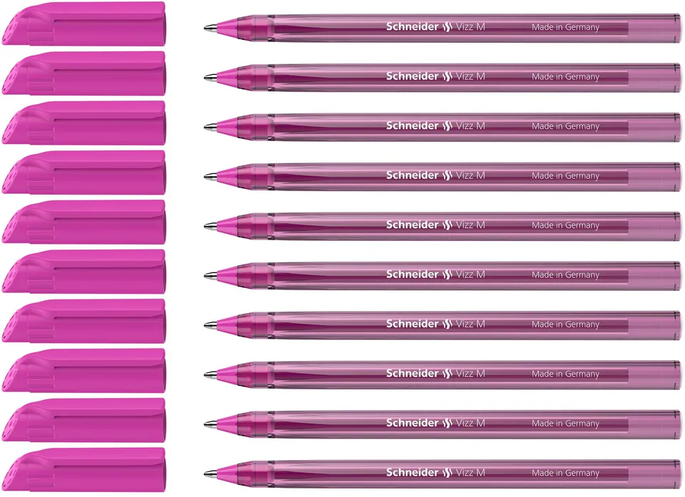 schneider-vizz-kugelschreiber-m-pink-10-st-ck image 1