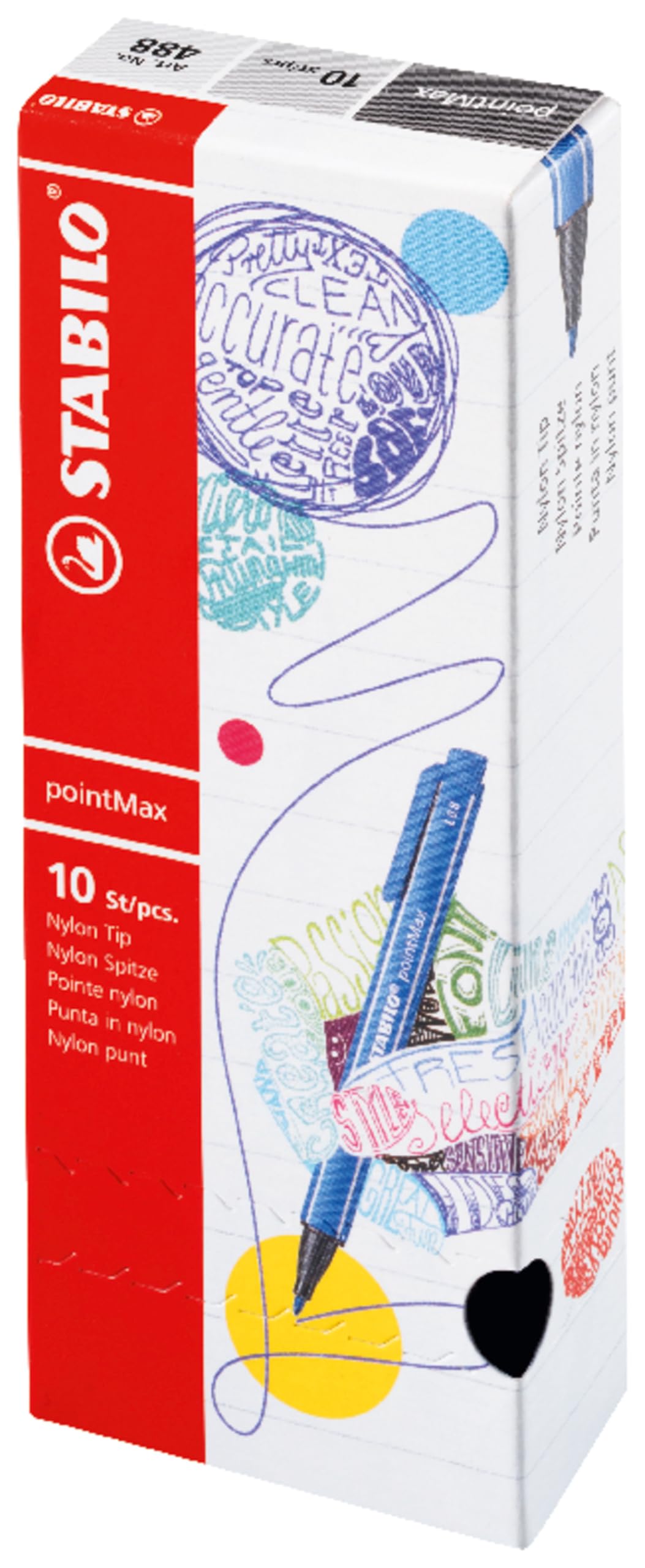 stabilo-pointmax-filzschreiber-0-8-mm-nylonspitze image 8