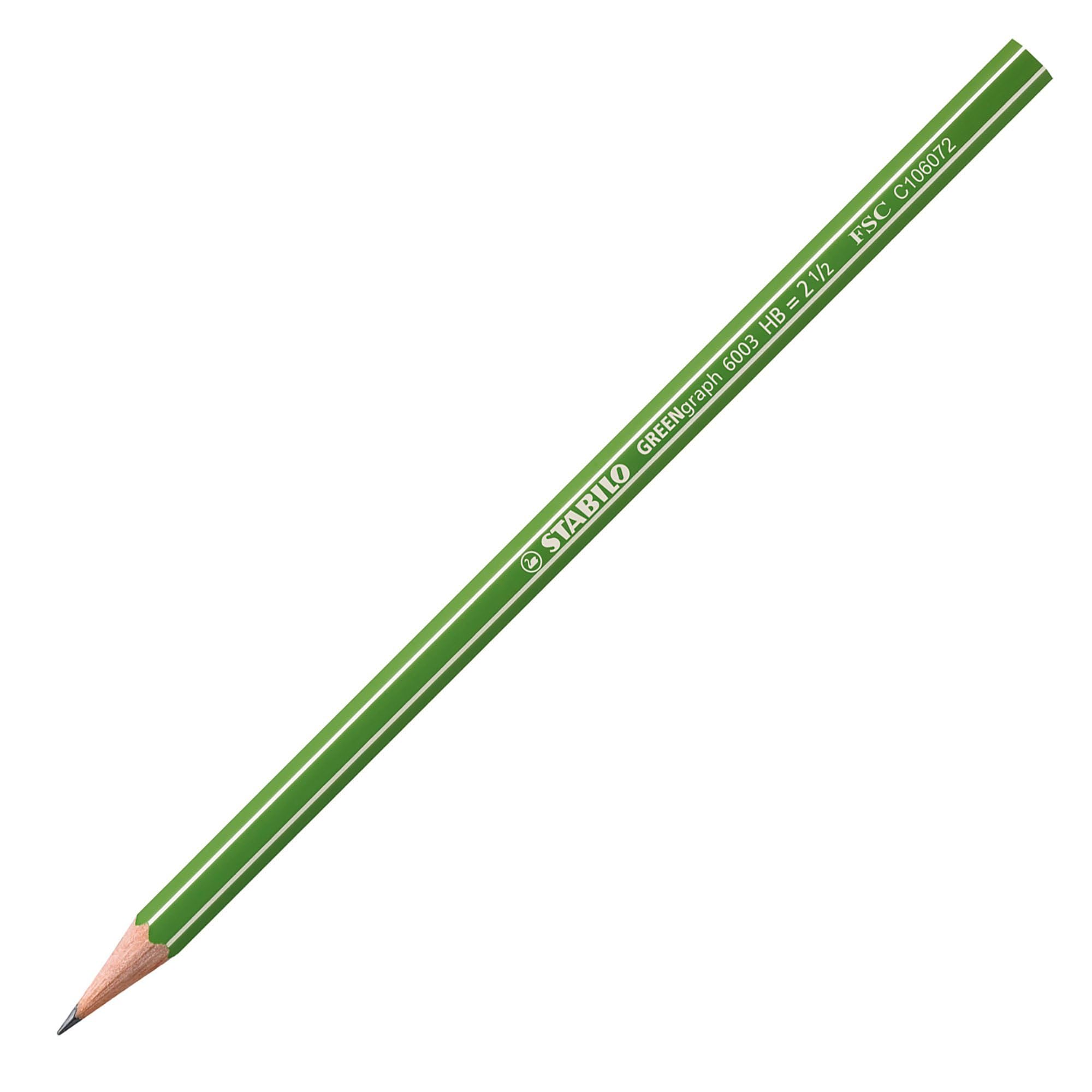 stabilo-greengraph-umwelt-bleistift-hb-sechskant-fsc image 3
