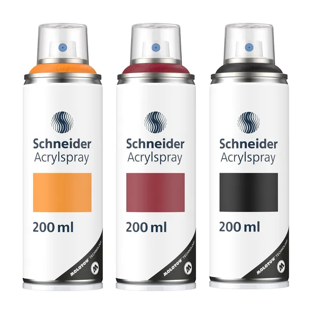 schneider-paint-it-030-supreme-diy-acryllack-3er-set-3x-200-ml-light-orange-roya image 1