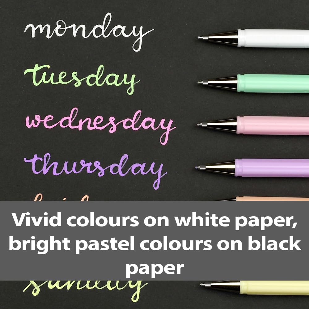 pentel-hybrid-milky-k108-pf-gel-tintenroller-pastell-orange-0-4-mm-12-st-ck image 4