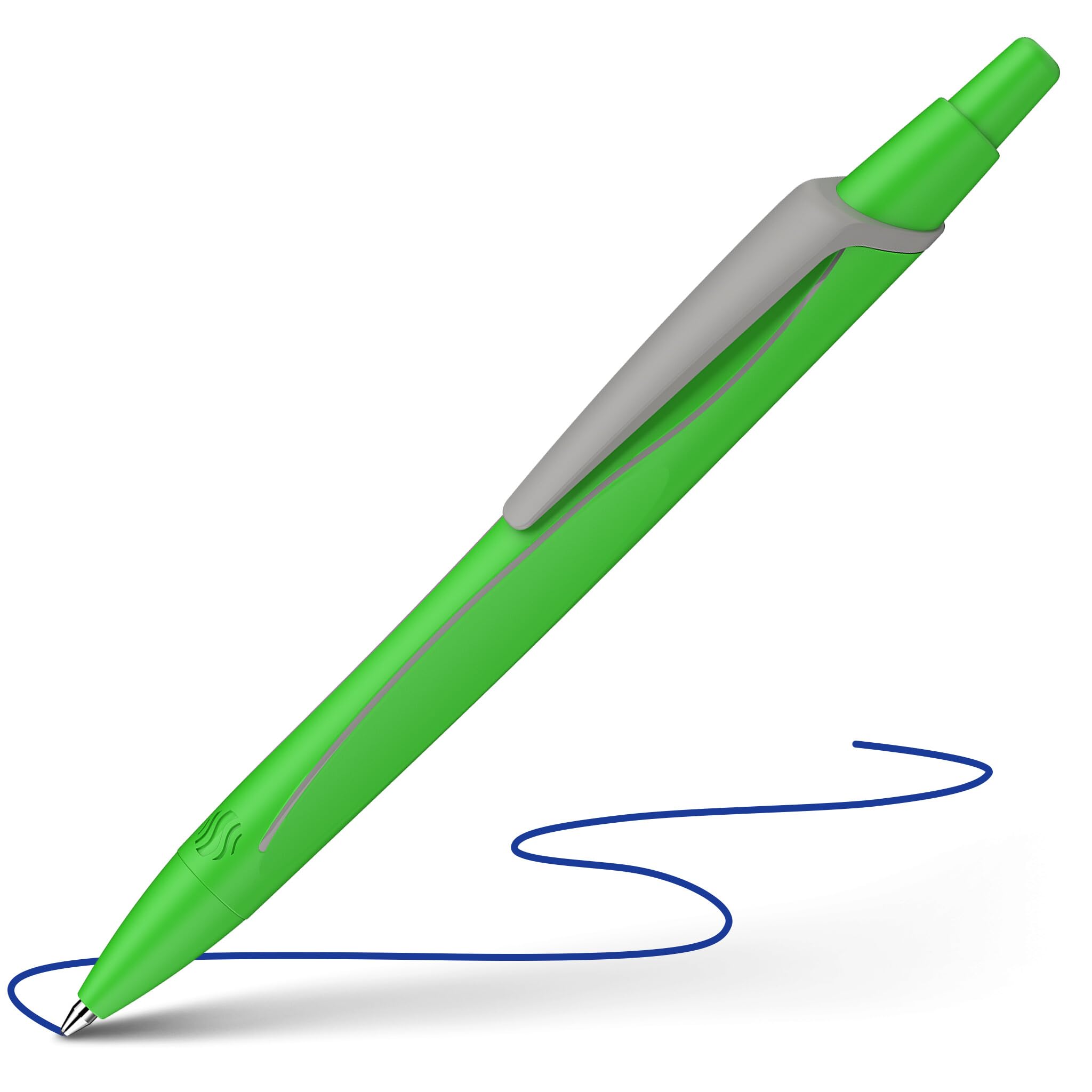 schneider-reco-neon-edition-kugelschreiber-neongr-n-blau-6-st-ck image 2