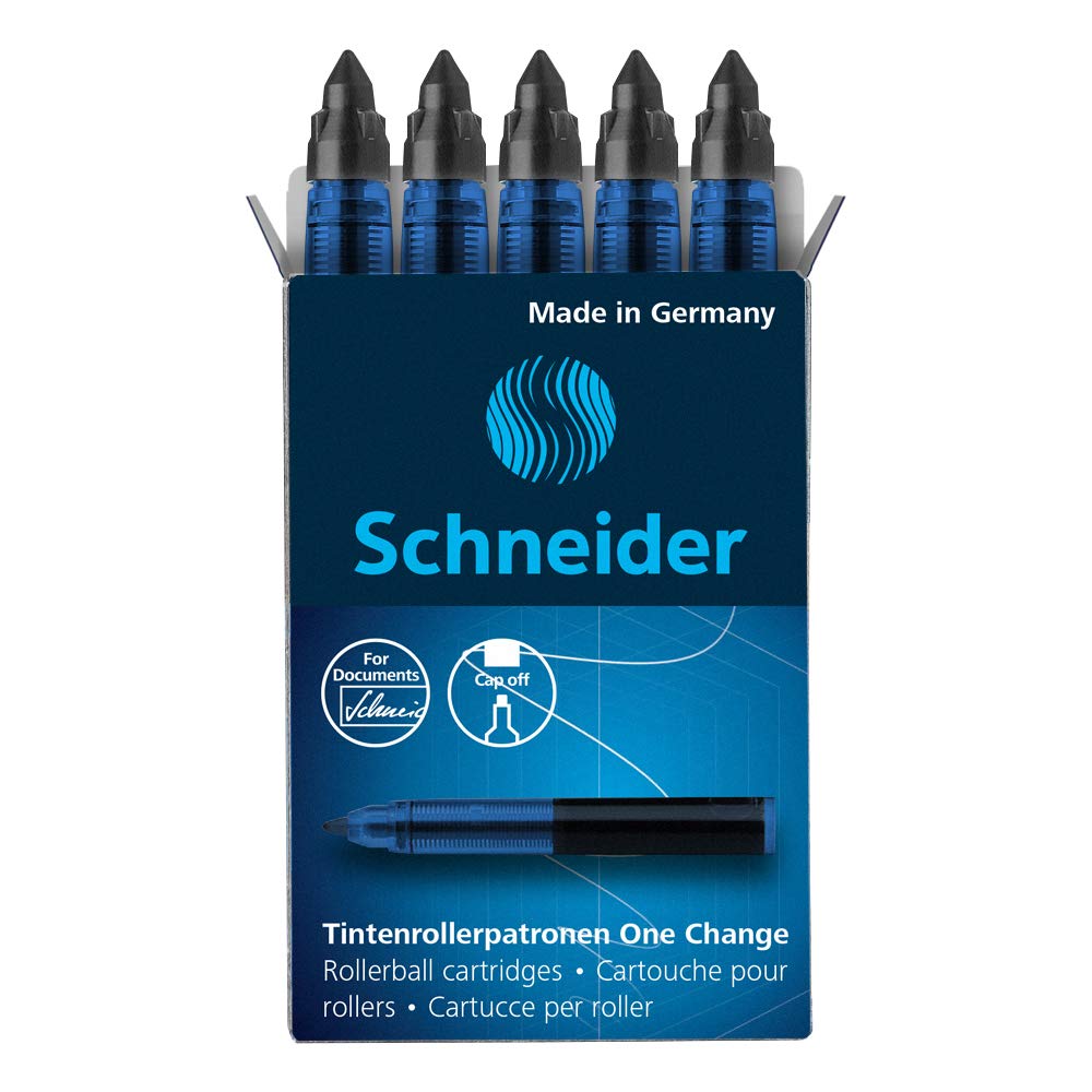 schneider-one-change-rollerpatrone-schwarz-5-st-ck image 1