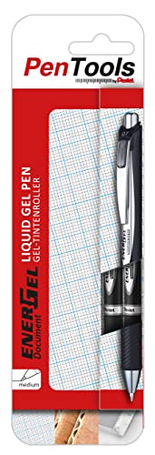 pentel-energel-document-blp77-pro2aeu-gel-tintenroller-2er-pack-schwarz image 8