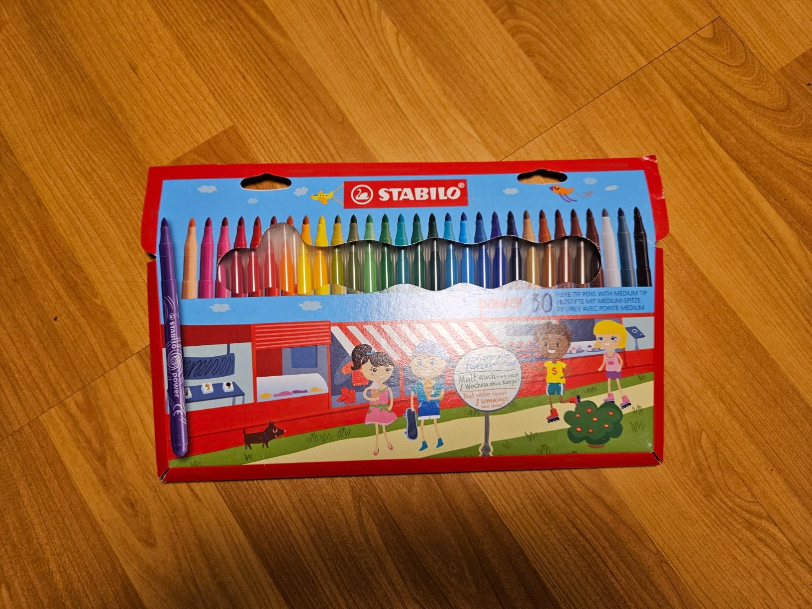 Gut, aber nicht alle Farben gleich
