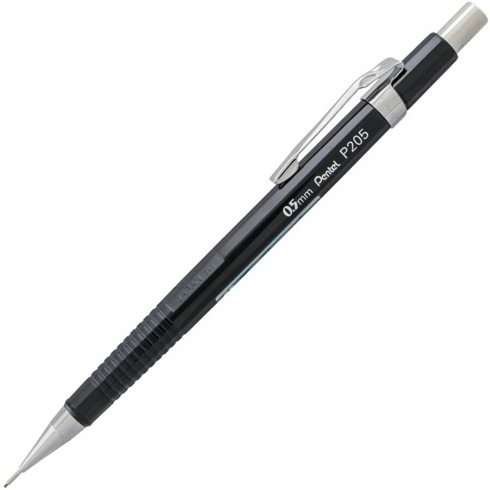 pentel-sharp-200-p205-a-druckbleistift-0-5-mm-hb-schwarz image 1