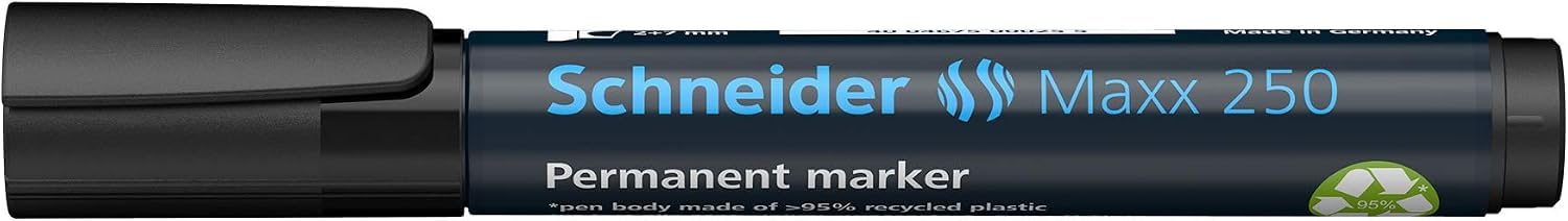 schneider-maxx-250-permanentmarker-keilspitze-2-7-mm-schwarz-10er-packung-nachf- image 4