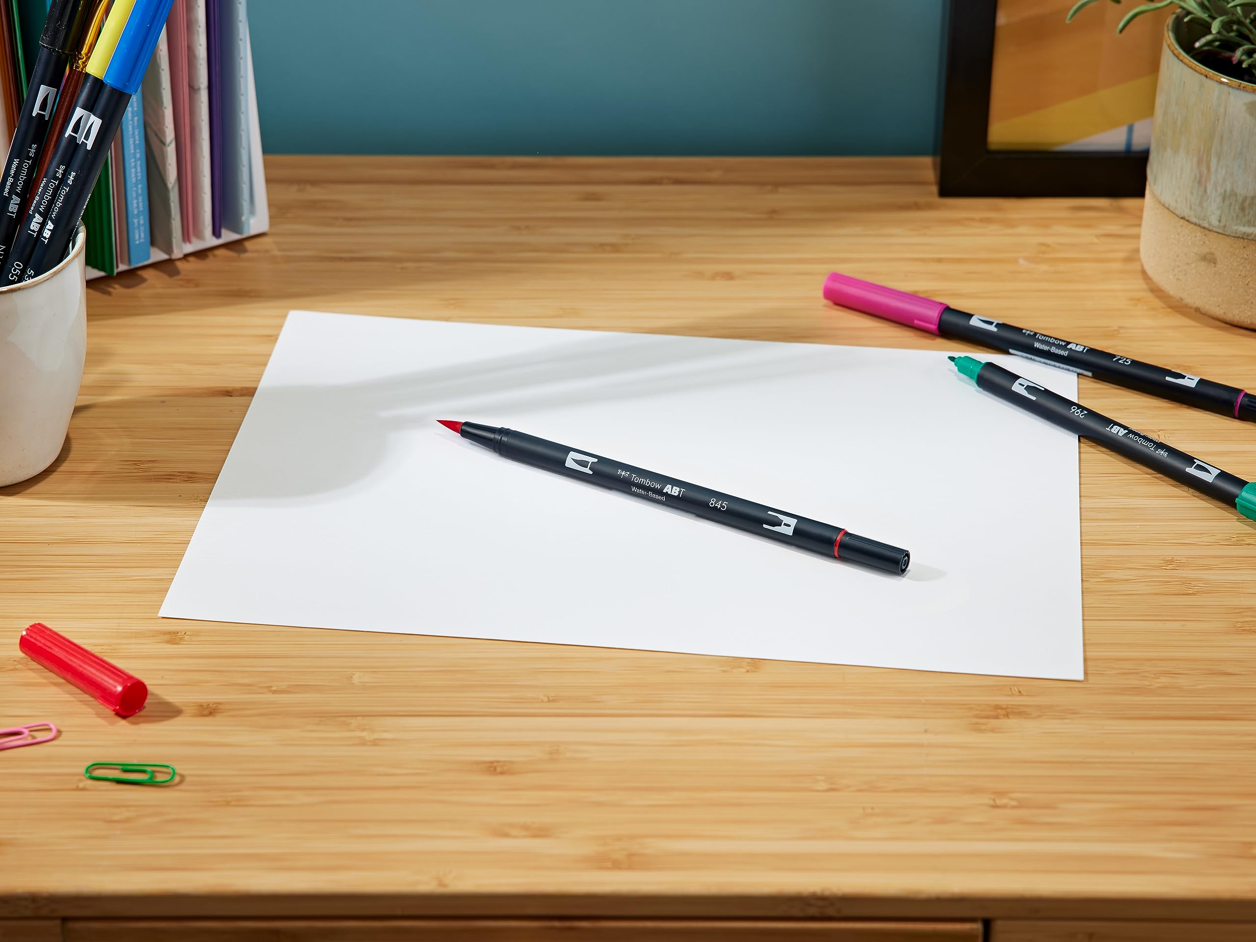 tombow-abt-dual-brush-pen-6er-set-prim-rfarben-pinsel-und-feinspitze image 2