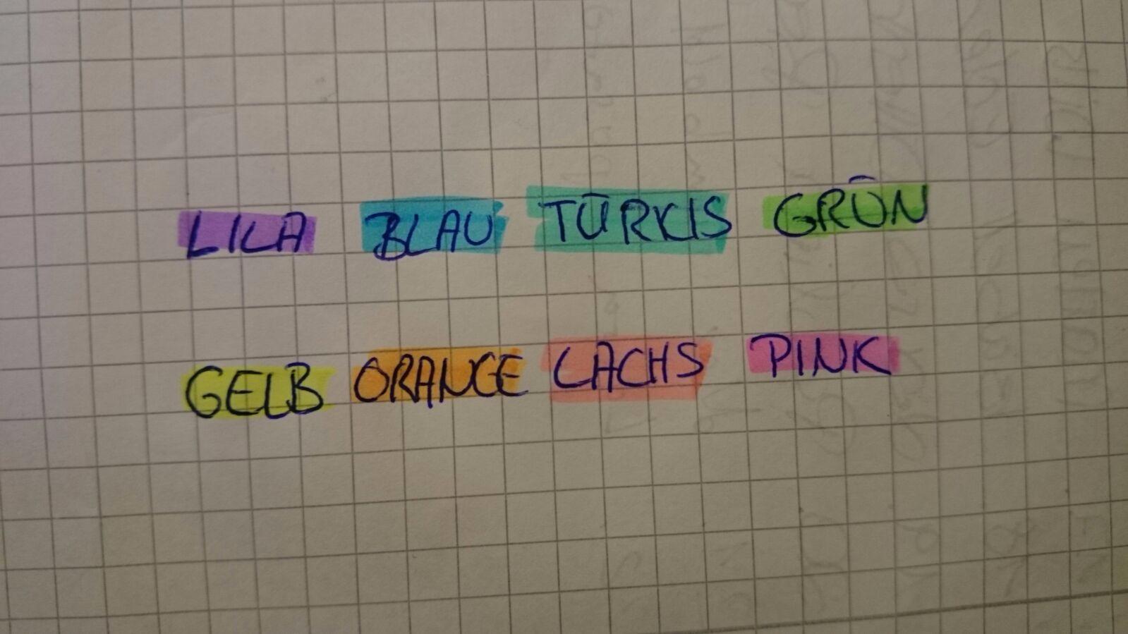 Super für Bullet Journal