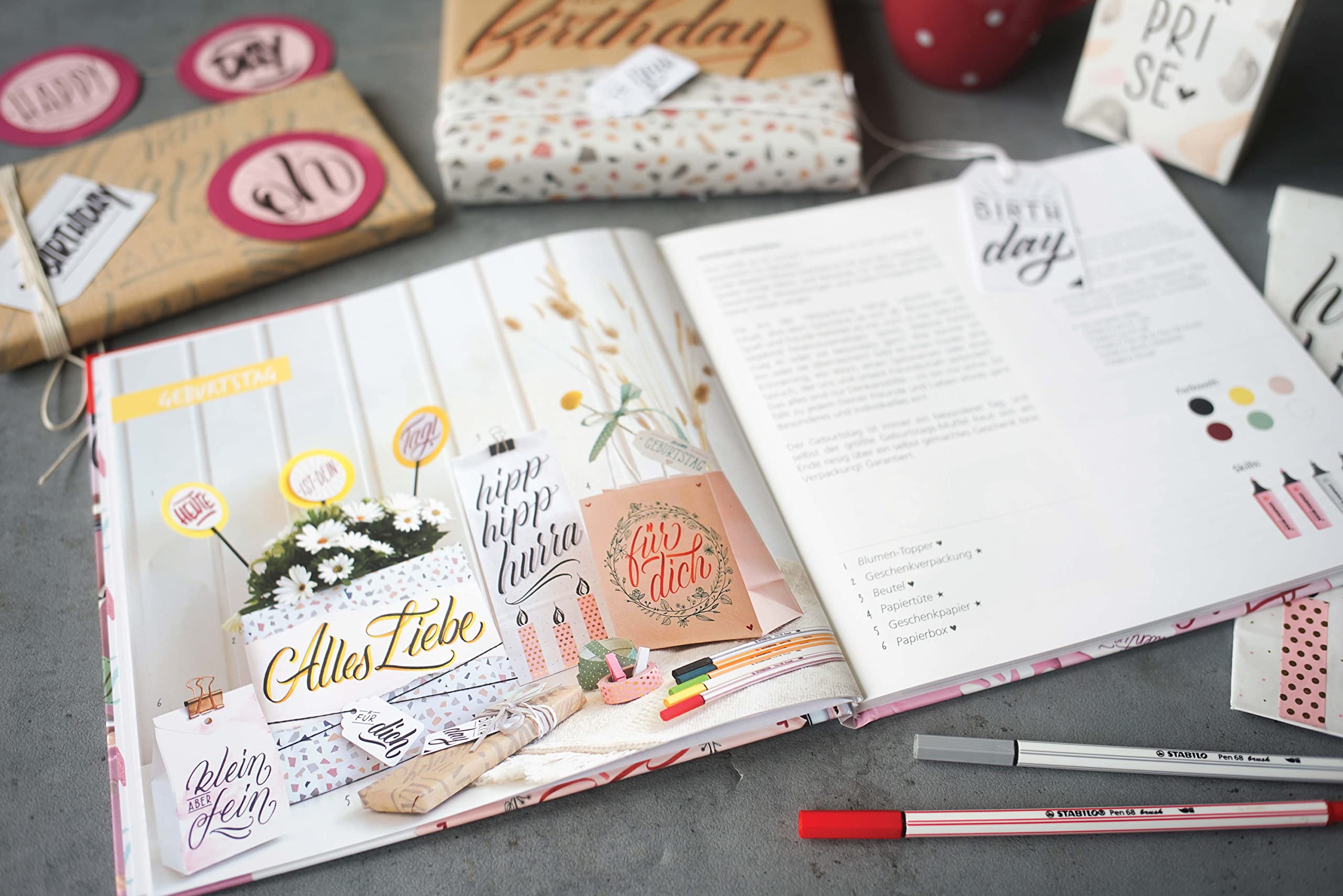 stabilo-kreativbuch-diy-und-bastelbuch-f-r-erwachsene-lettering-projekte-94-seit image 5