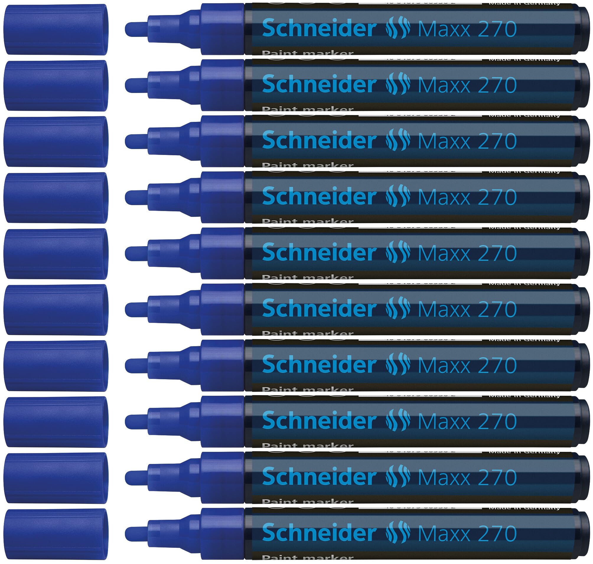schneider-maxx-270-lackmarker-rot-1-3-mm-rundspitze-10er-pack image 7