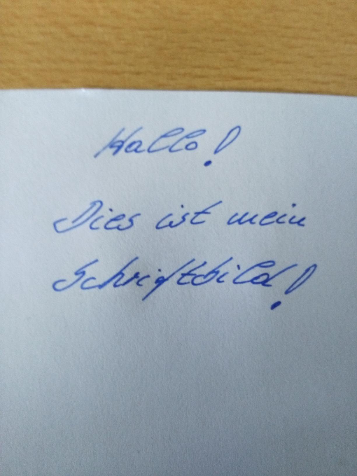 Feder ok, Griff zu dick für mich