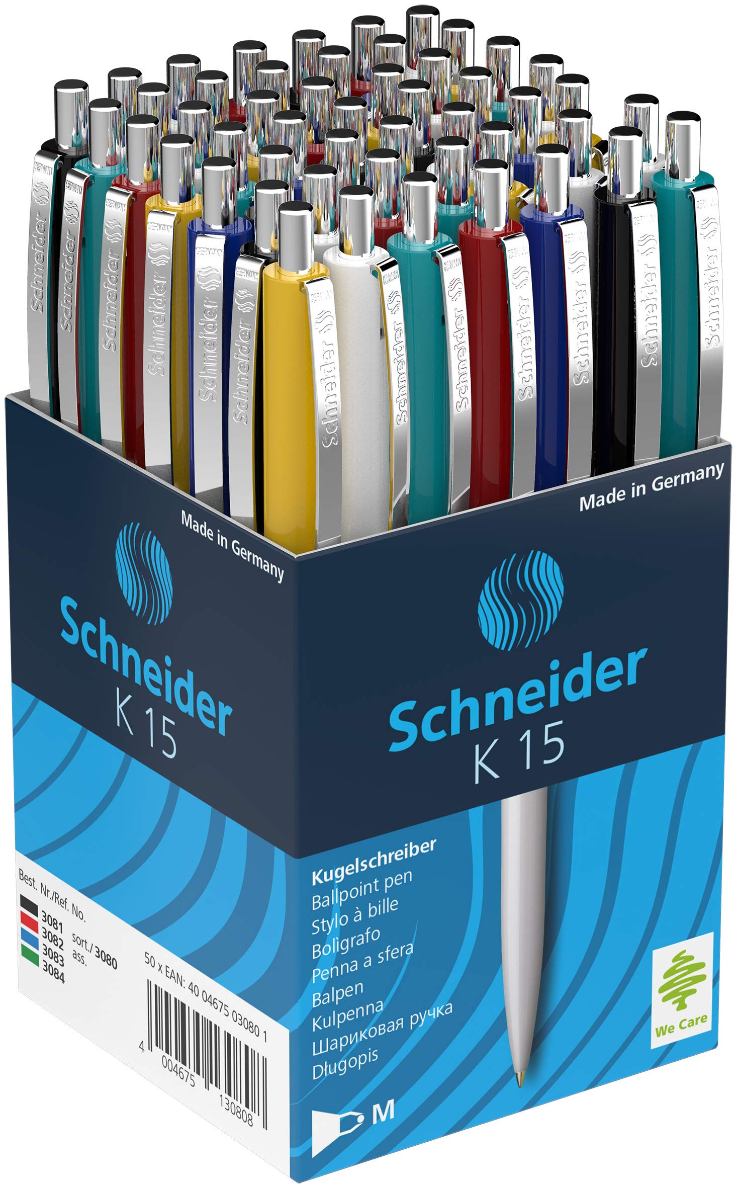 schneider-k-15-druckkugelschreiber-m-blau-50-st-ck-dokumentenecht image 1