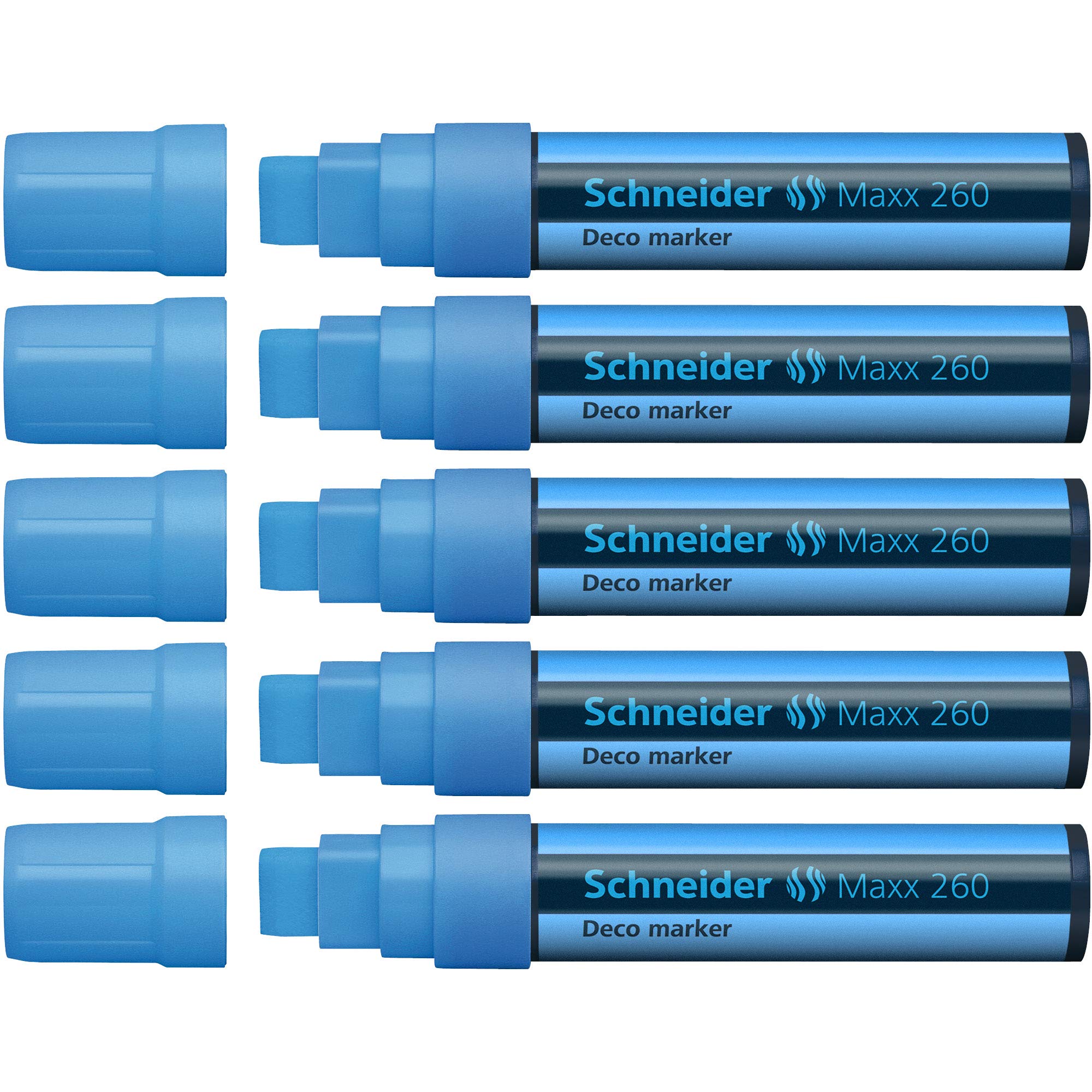 schneider-maxx-260-kreidestift-5er-pack-sortiert-fenster-und-tafelmarker-5-15-mm image 8