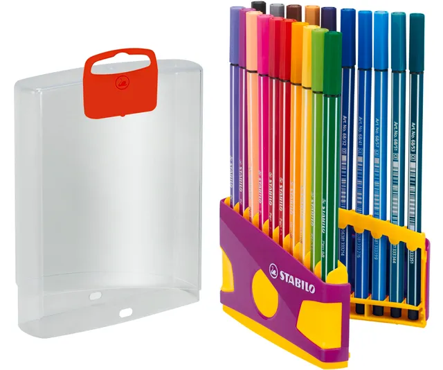 stabilo-pen-68-colorparade-premium-filzstift-20er-tischset-20-farben image 1