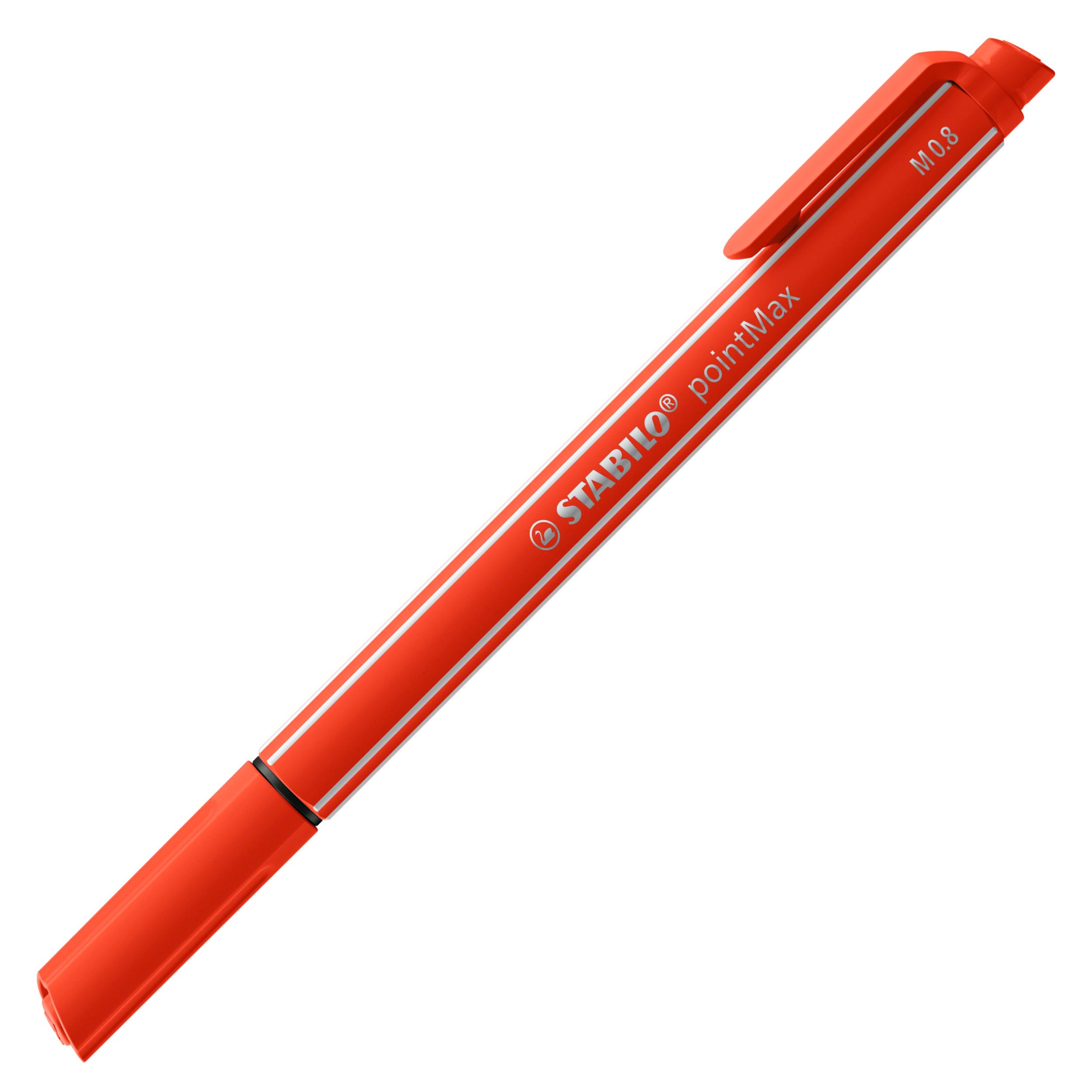 stabilo-pointmax-filzschreiber-nylon-spitze-0-8-mm-f-r-schreiben-und-skizzieren image 2