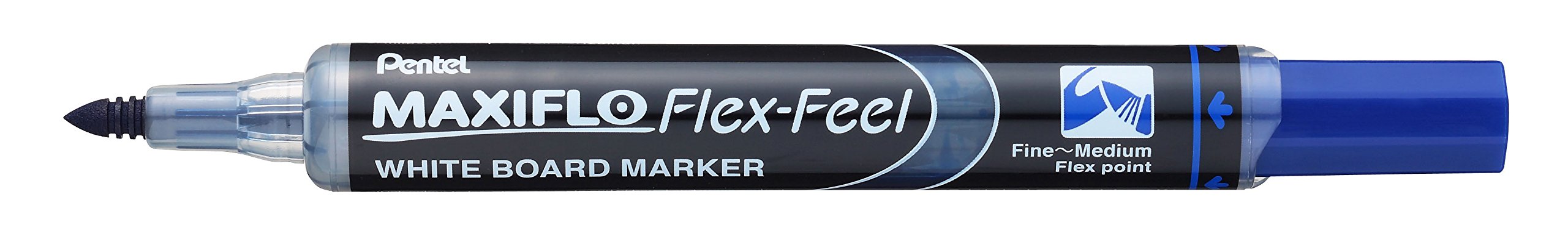pentel-maxiflo-flex-feel-whiteboard-marker-mwl5sbf-ax-schwarz image 6