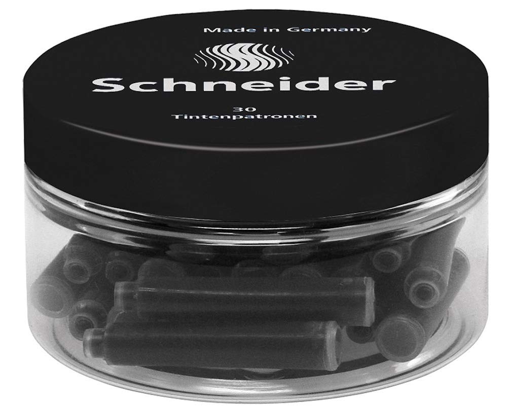 schneider-tintenpatrone-standard-schwarz-30er-runddose image 1