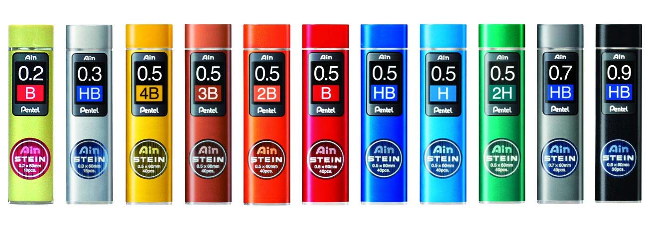 pentel-ain-stein-c272w-feinminen-0-2-mm-hb-20er-dose image 2