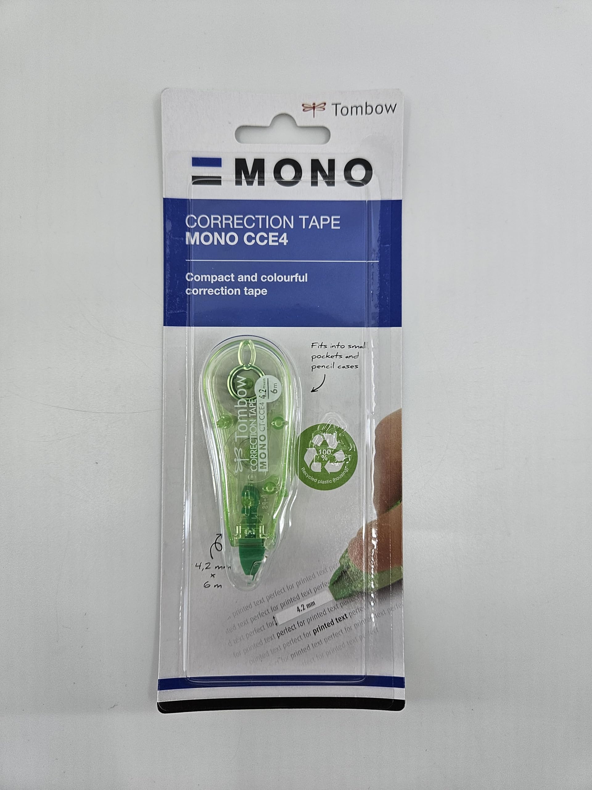 tombow-mono-ct-cce4-mini-korrekturroller-4-2-mm-x-6-m-gr-n image 1