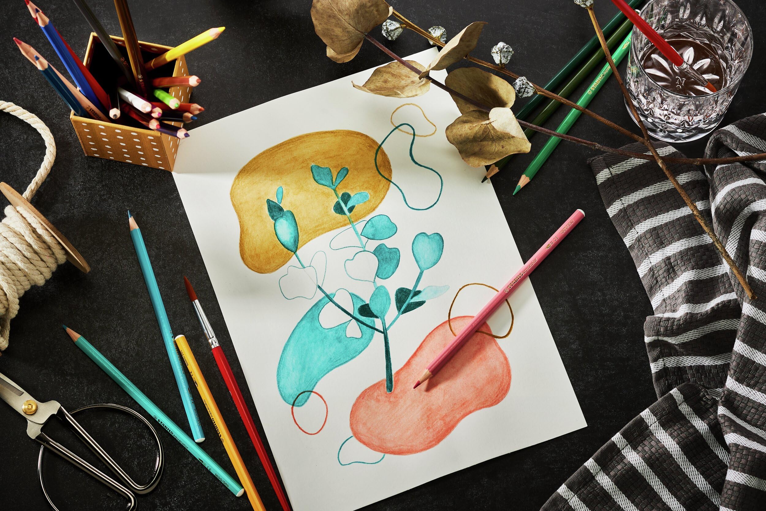 stabilo-stabiloaquacolor-aquarell-buntstift-wasservermalbar-2-8-mm image 5