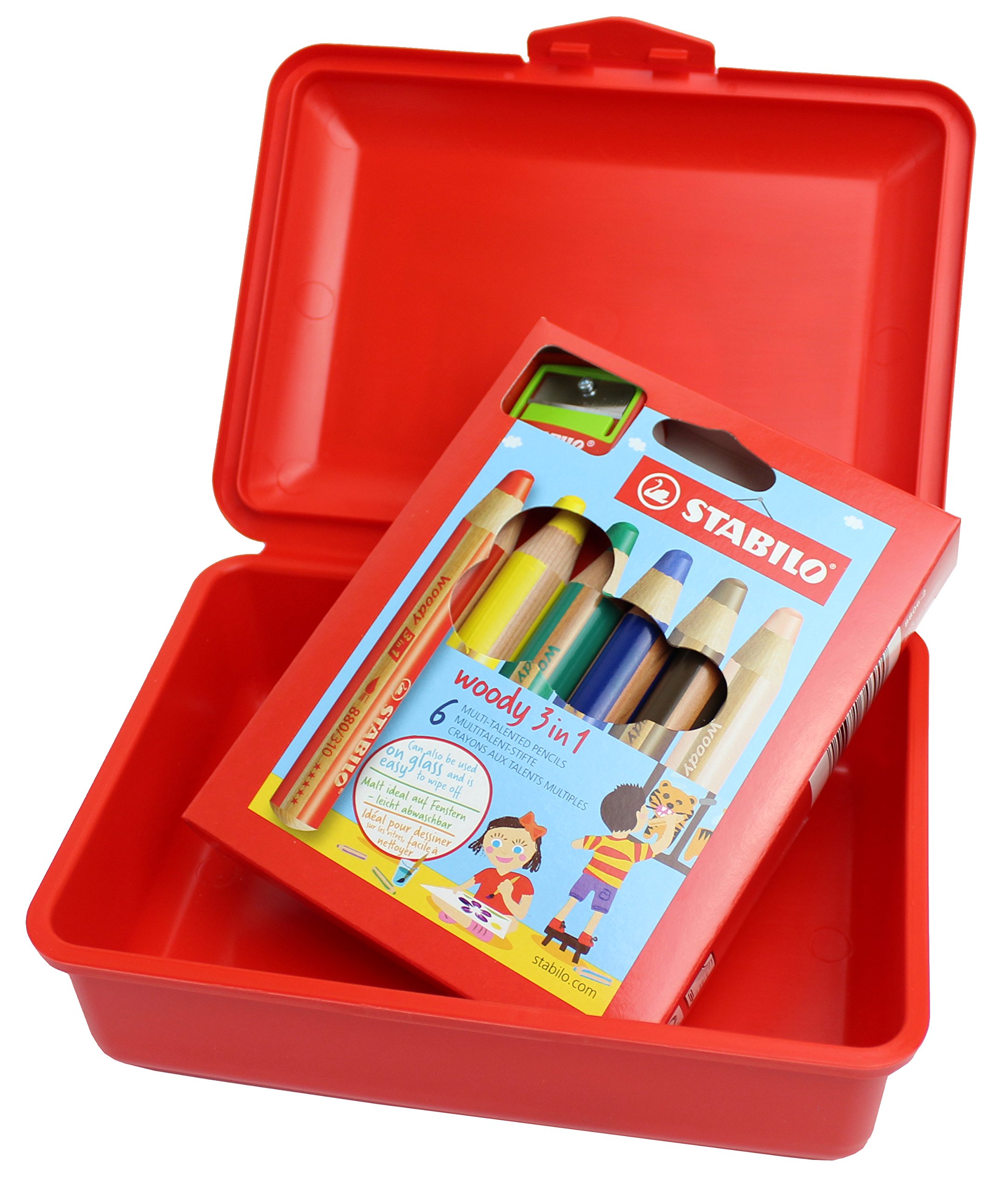 stabilo-woody-3-in-1-buntstift-wasserfarbe-wachsmalkreide-6er-pack-in-box-6-farb image 2