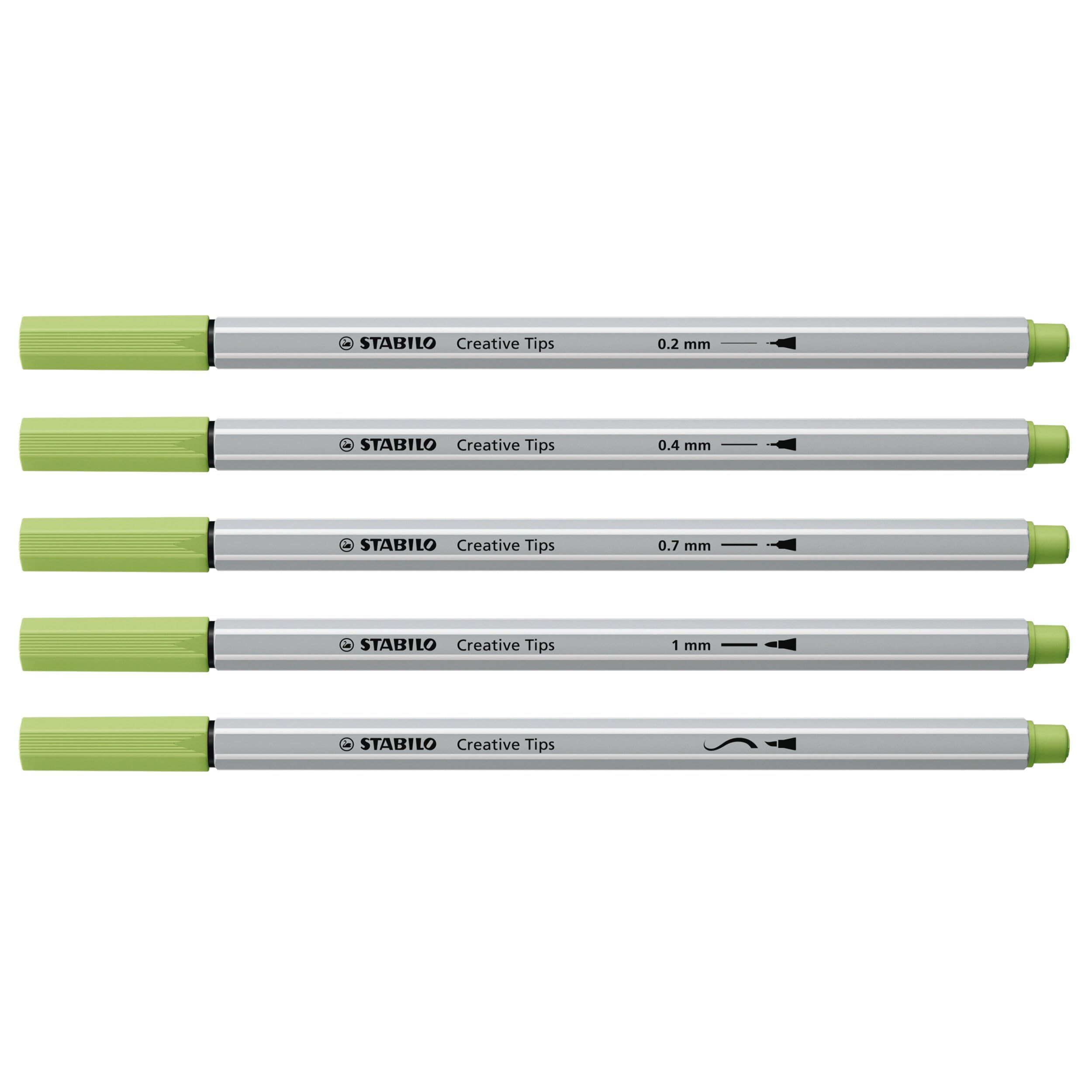 stabilo-creative-tips-multi-liner-set-fineliner-und-filzstift-set image 3