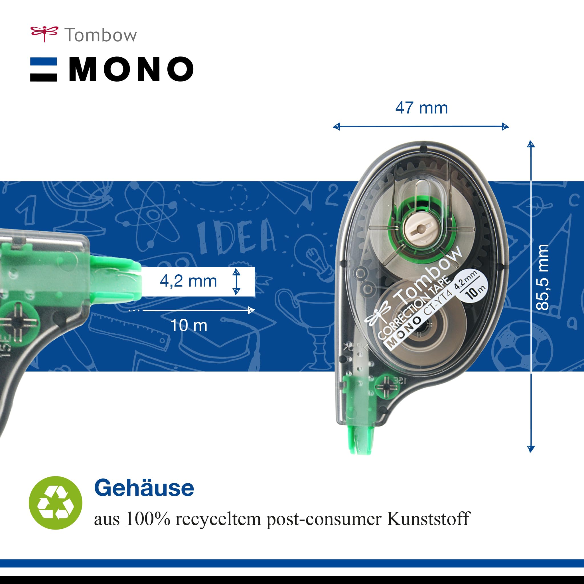 tombow-mono-yt4-ct-yt4-korrekturroller-4-2-mm-x-10-m-seitliches-abrollen image 5