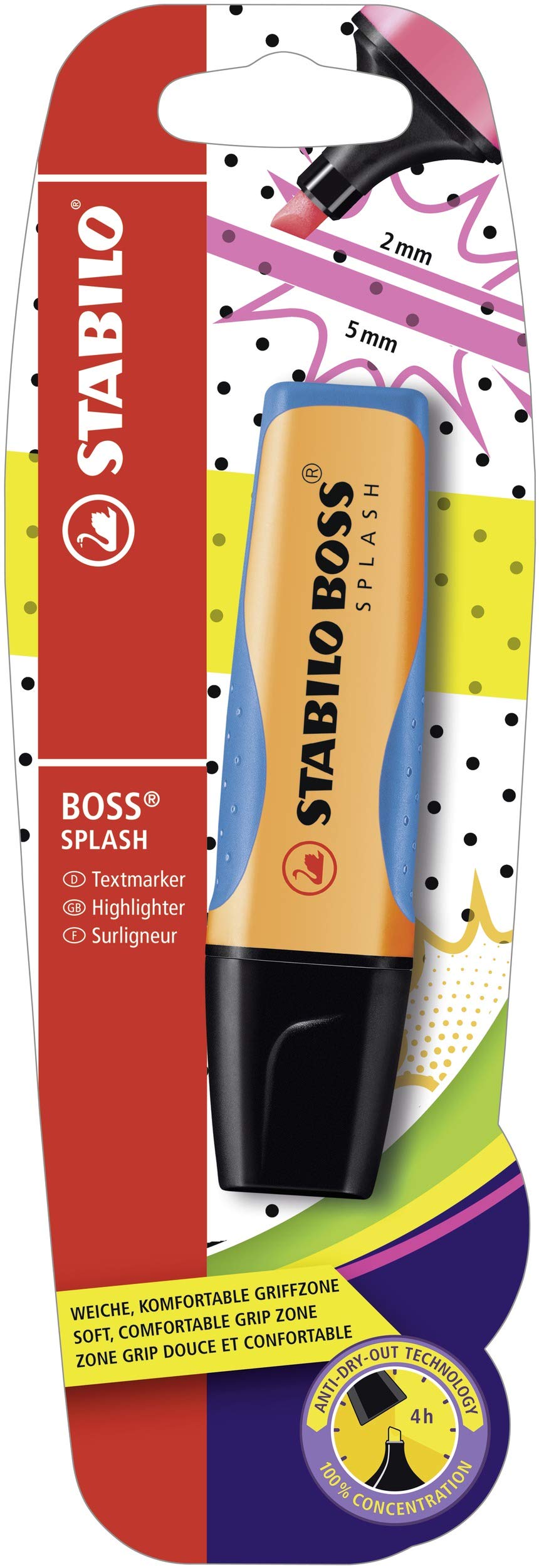 stabilo-boss-splash-textmarker-mit-griffzone-2-5-mm image 1