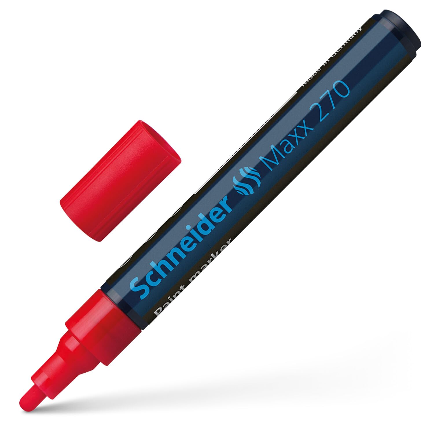 schneider-maxx-270-lackmarker-rot-1-3-mm-rundspitze-10er-pack image 6