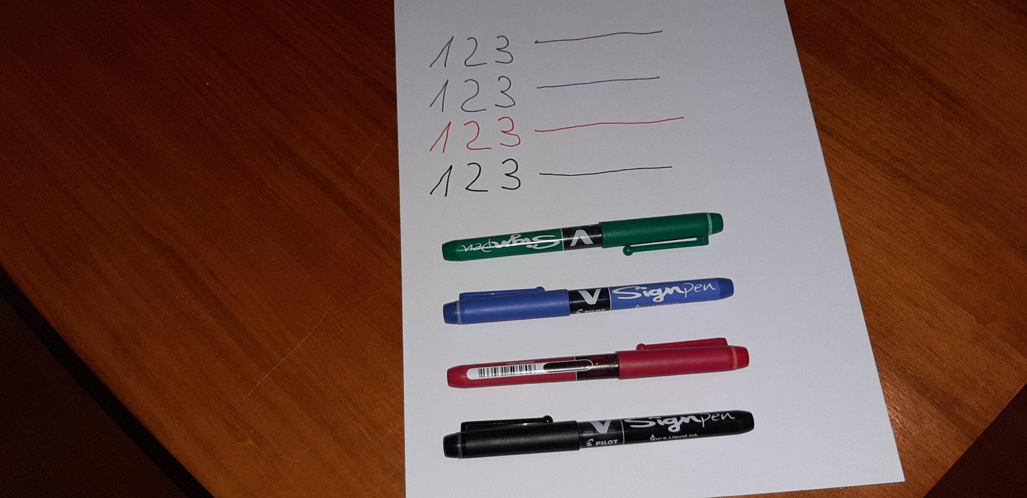 Zu dünn für grobes Papier