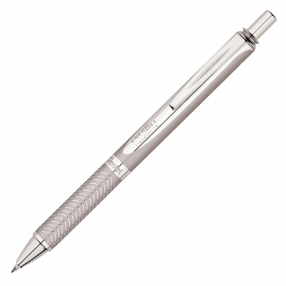 pentel-energel-sterling-bl407-a-gel-tintenroller-0-35-mm-schwarz-metallgeh-use-s image 1