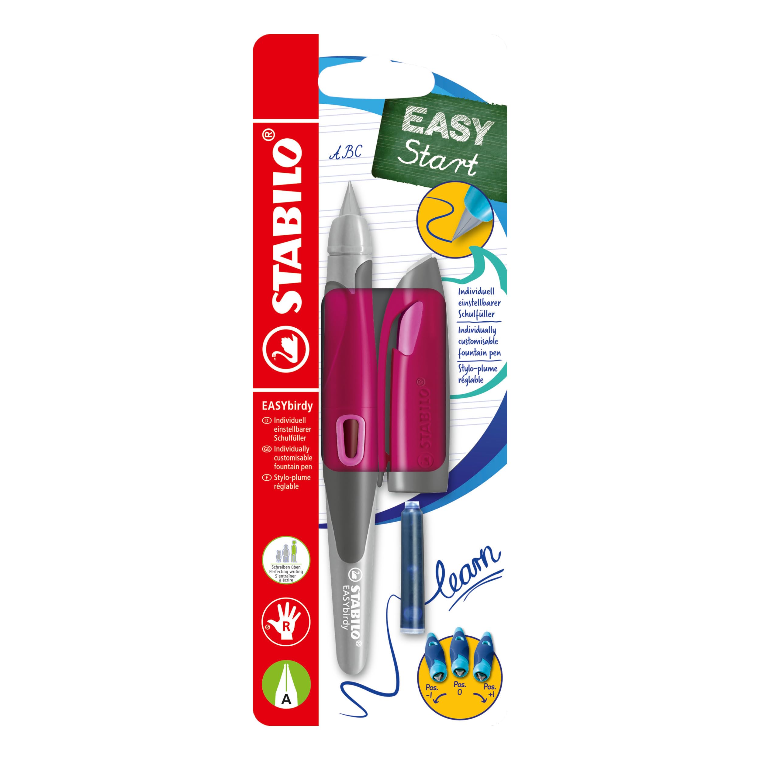 stabilo-easybirdy-ergonomischer-schulf-ller-f-r-rechtsh-nder image 1