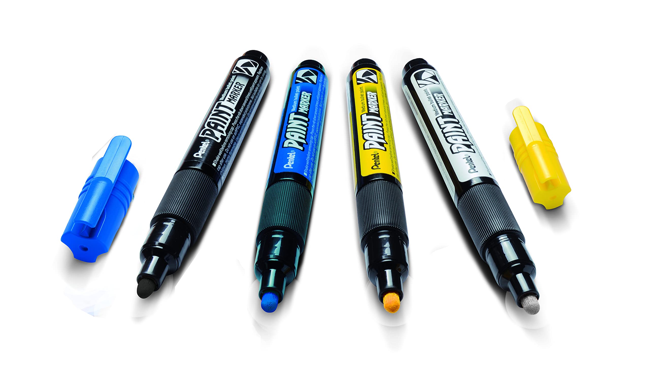 pentel-mmp20-permanent-marker-lacktinte-rundspitze-3-0-mm-4er-set-sortiert image 2
