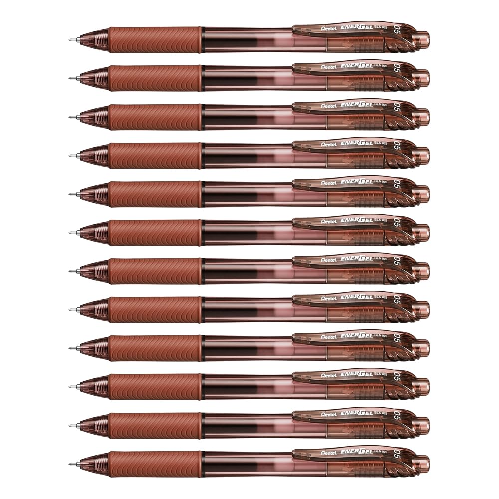 pentel-energel-bln105-c-gel-tintenroller-0-5-mm-12er-pack-schwarz image 3