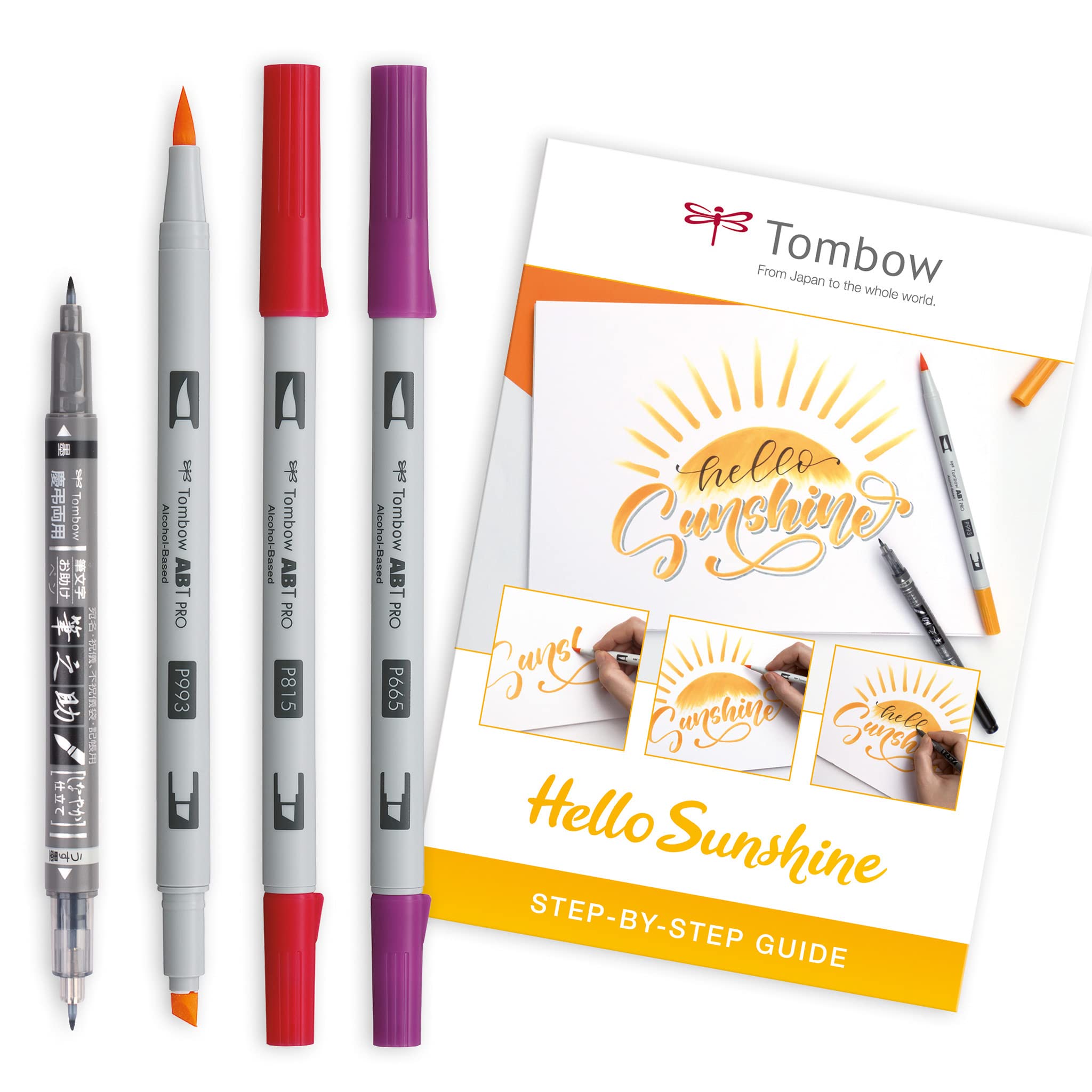 tombow-ls-abtp-sunny-lettering-set-3x-abt-pro-fudenosuke-twin image 3