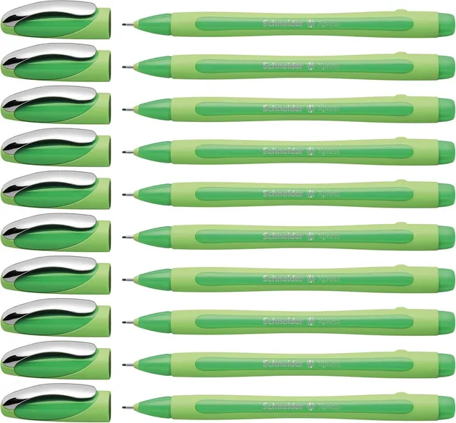 schneider-xpress-fineliner-0-8-mm-10er-pack-gr-n image 1