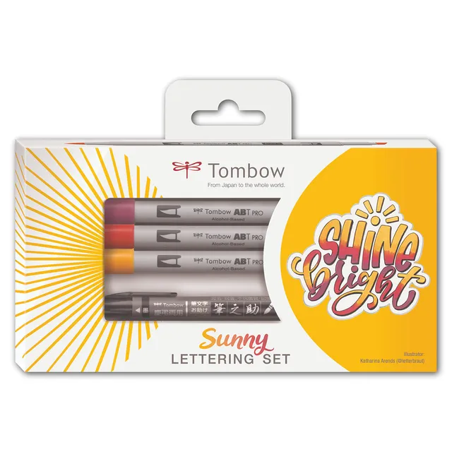 tombow-ls-abtp-sunny-lettering-set-3x-abt-pro-fudenosuke-twin image 1