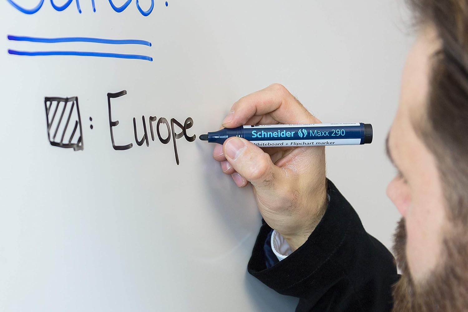 schneider-maxx-290-whiteboard-und-flipchart-marker-etui-4-farben-2-3-mm image 5