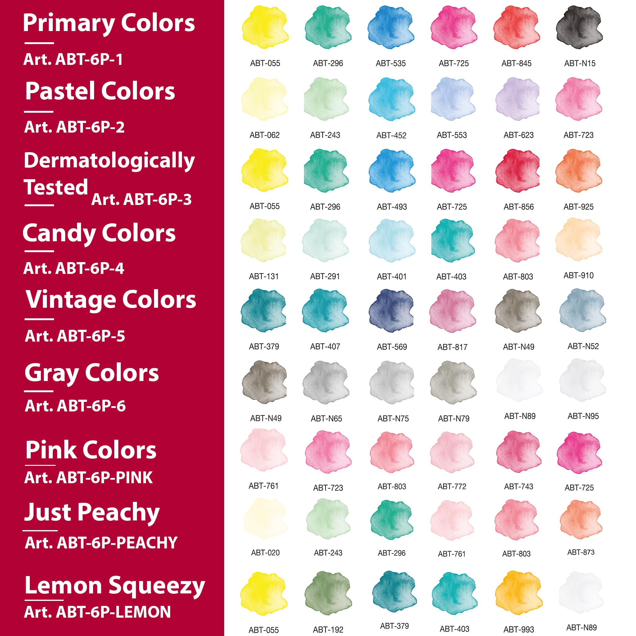 tombow-abt-dual-brush-pen-candy-colours-6er-set image 6
