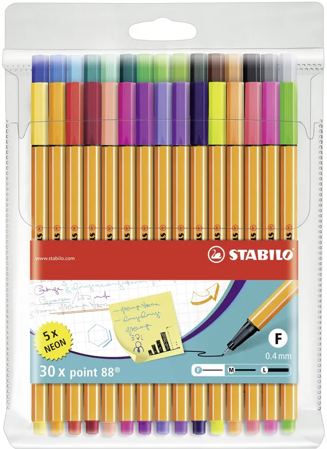stabilo-point-88-fineliner-set image 1