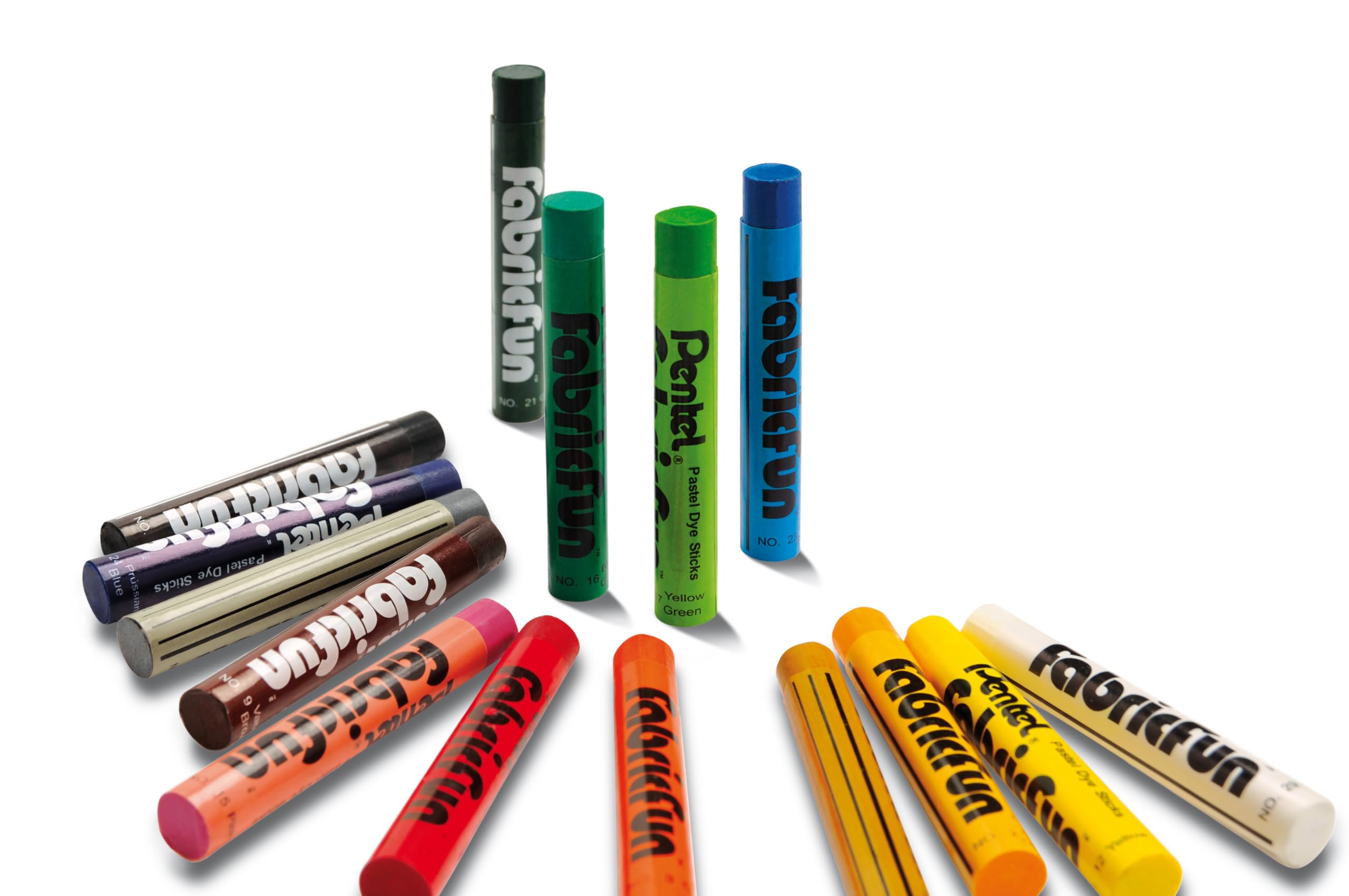 pentel-fabric-fun-pts-15-stoffmalkreide-15er-etui image 4